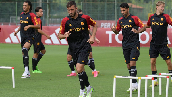 cristante-smalling-celik-allenamento