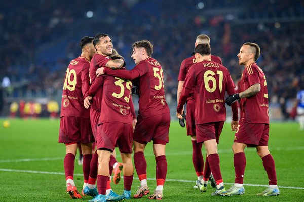 roma-samp-esultanza-squadra-2